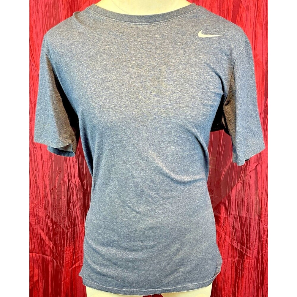Mens Nike Dri-FIT Charcoal Gray Crew Neck Short Sleeve Tee Shirt sz XL